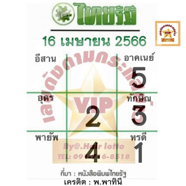 หวยไทยรัฐ